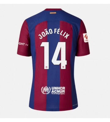 Maillot de foot Barcelona Joao Felix #14 Domicile Femmes 2023-24 Manches Courte